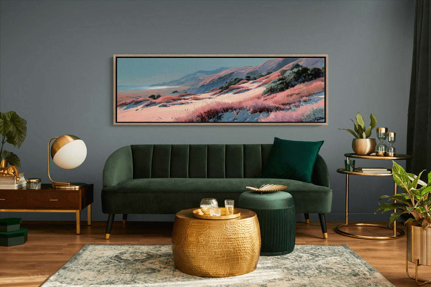 Blush Winds Along the Coast