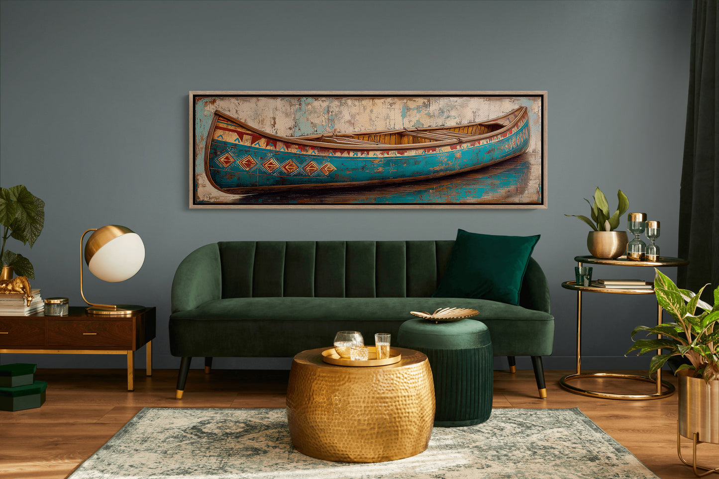 Canoe of Painted Echoes