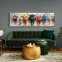 Charge of the Painted Herd