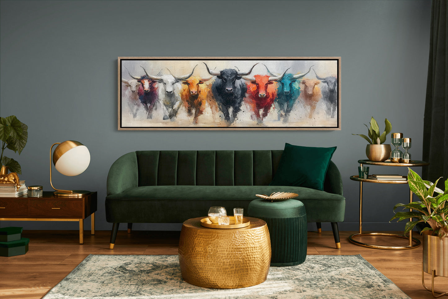 Charge of the Painted Herd