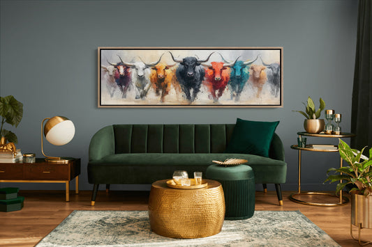 Charge of the Painted Herd