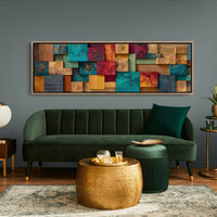 Colorblock Grain Mosaic