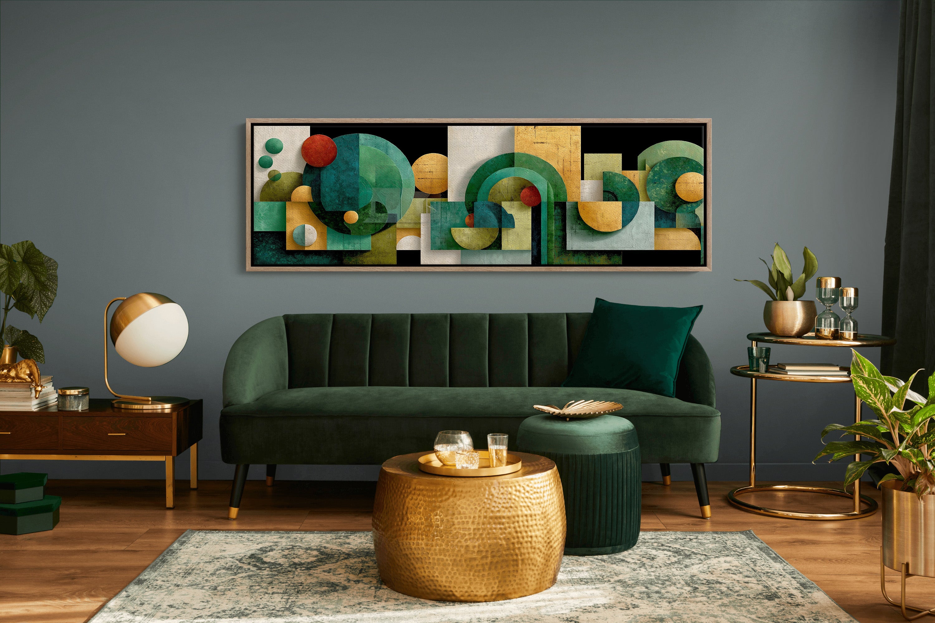 Geometries of Green and Gold