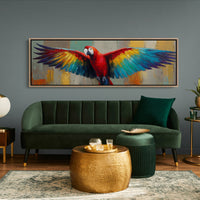 Parrot In Full Bloom