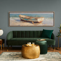 Boat Resting on Quiet Shores