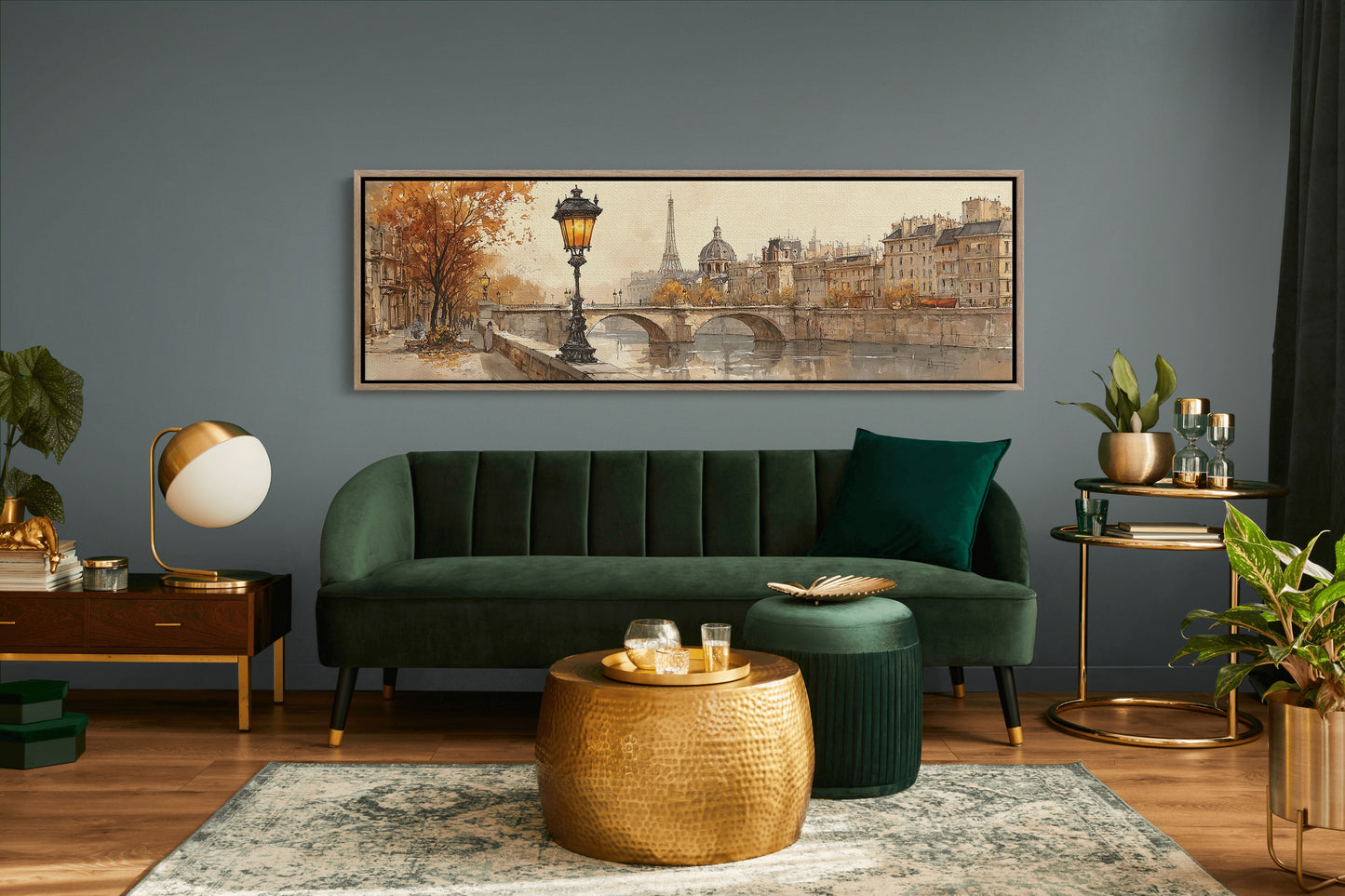 Autumn Stroll Along the Seine