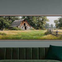 Old Barn in Summer Grass