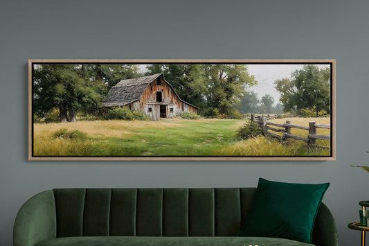 Old Barn in Summer Grass