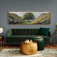 Lone Tree in the Green Valley