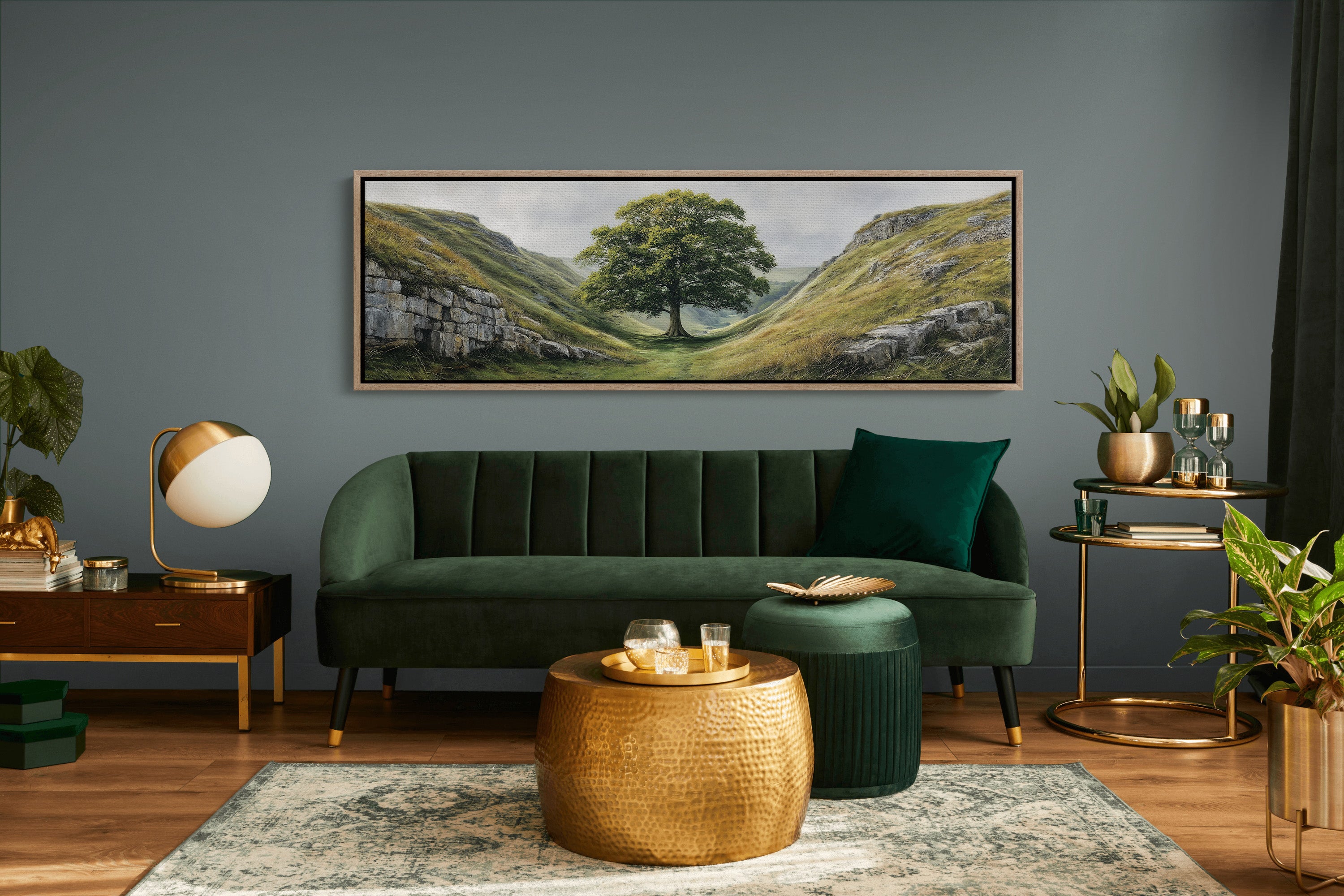 Lone Tree in the Green Valley