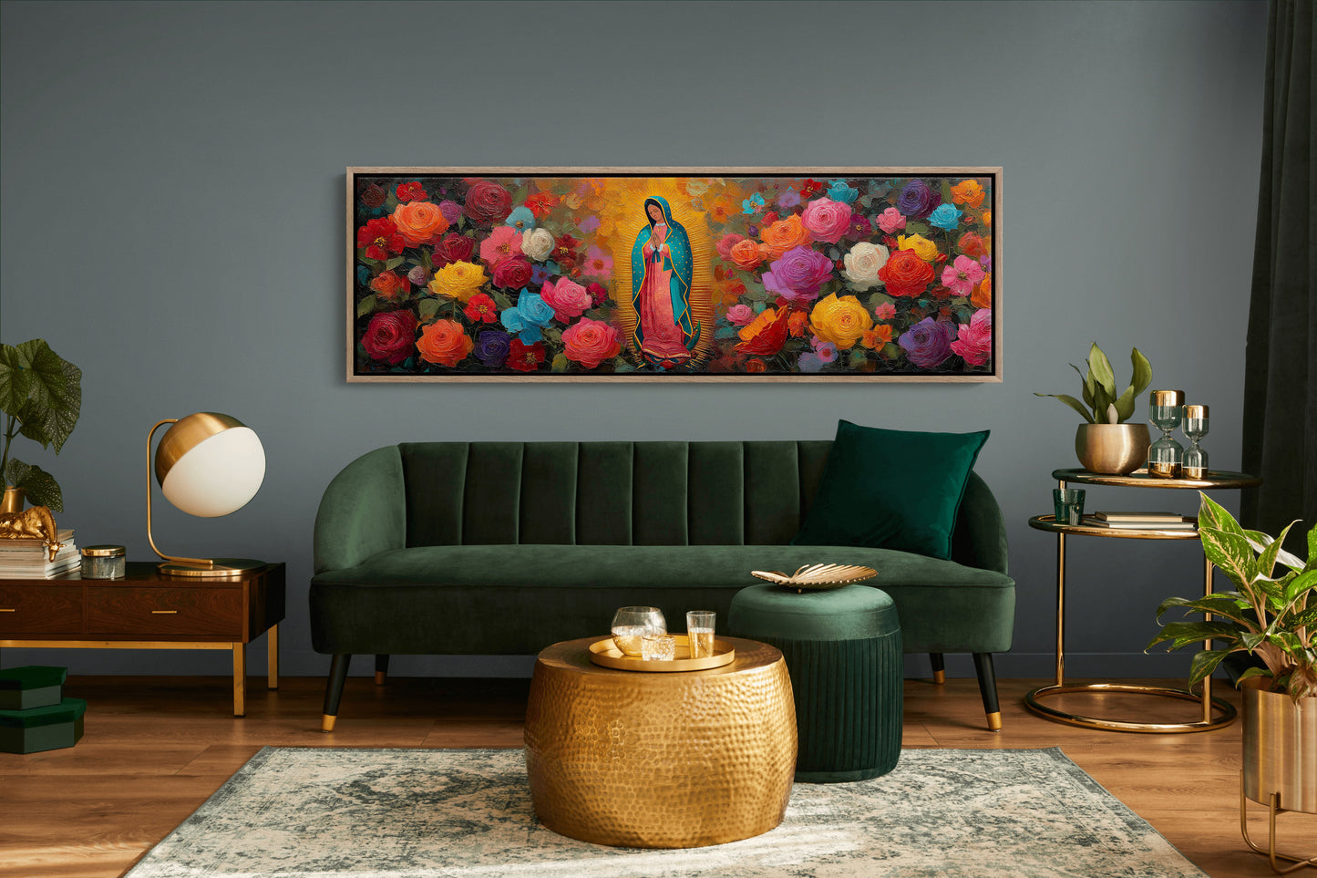 Our Lady Among the Roses