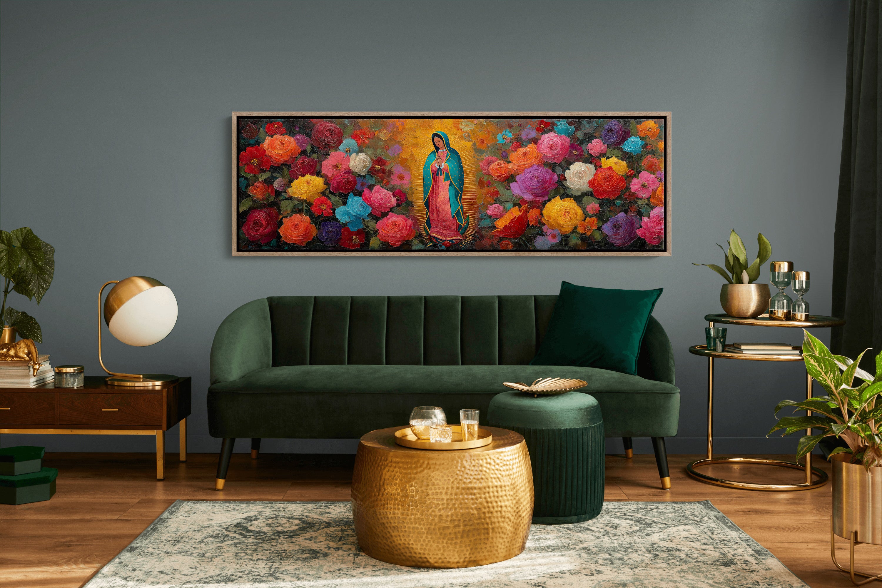 Our Lady Among the Roses