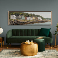 Cliffside Homes by the Quiet Bay