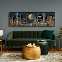 Moonlit Garden of Gold