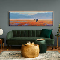 Horse Standing in the Painted Valley