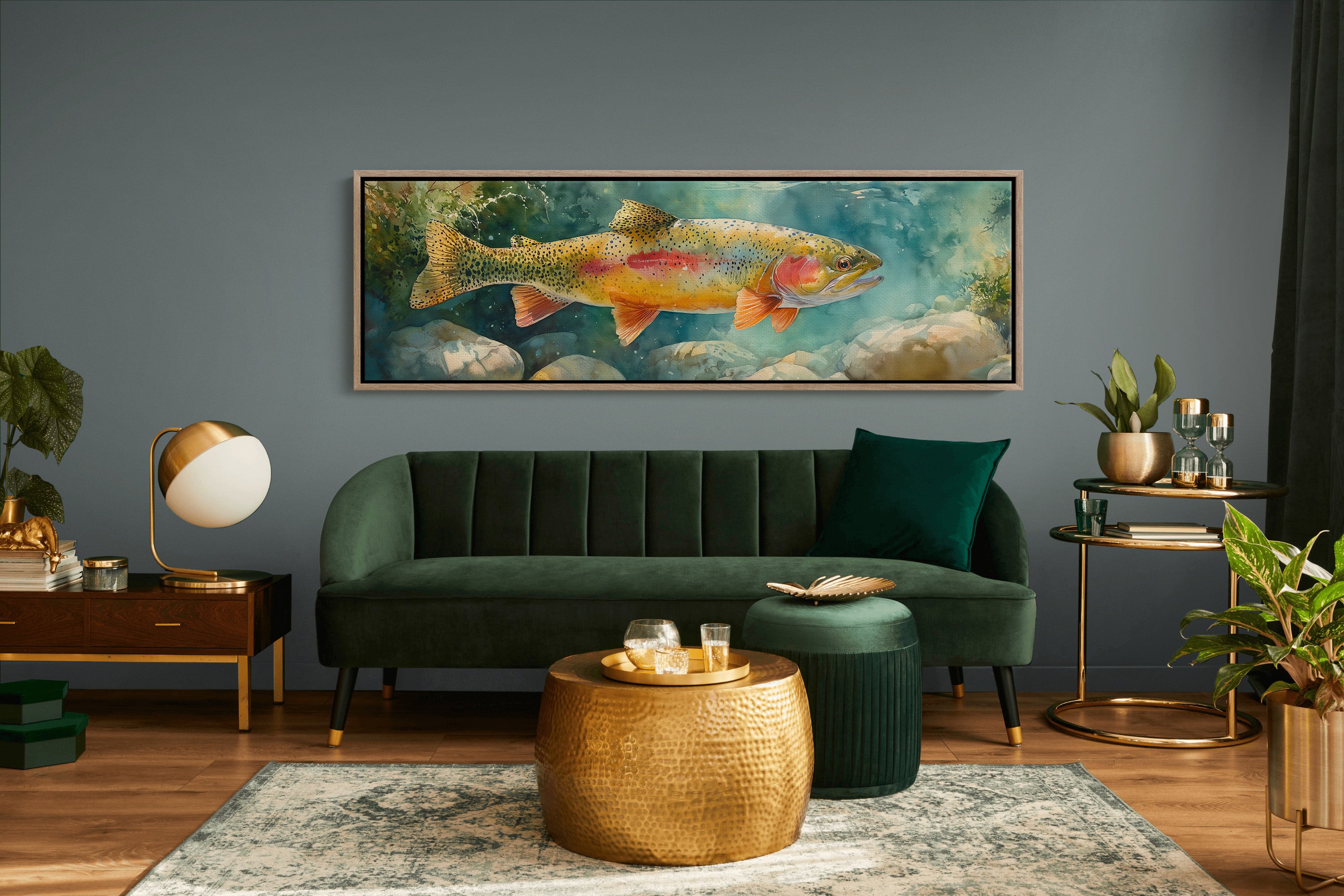 Rainbow Trout in Clear Waters