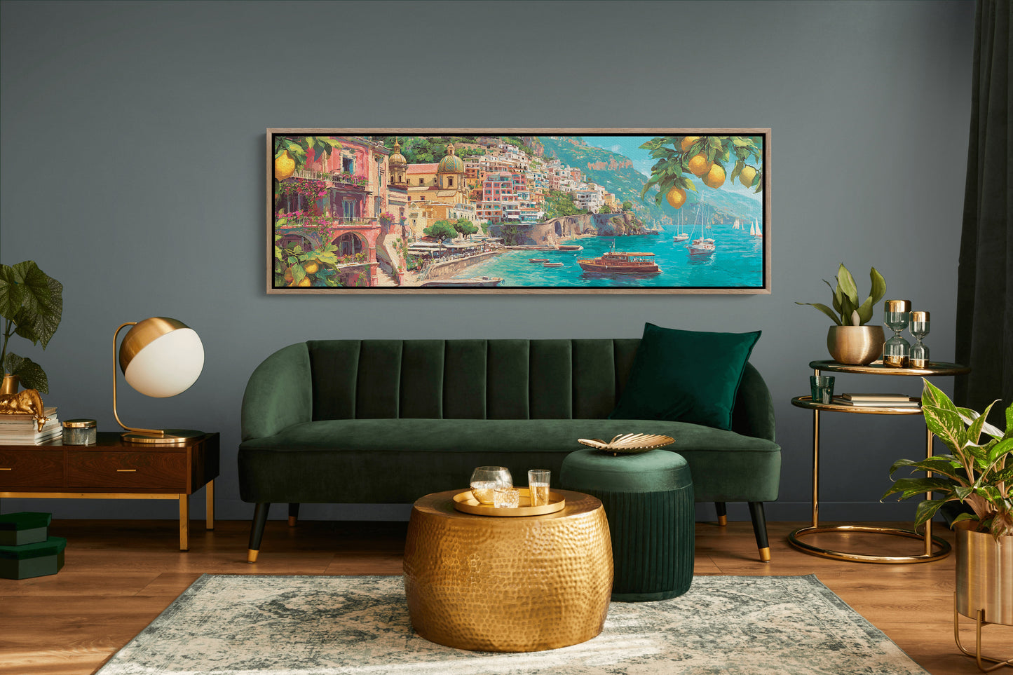 Lemons Above the Amalfi Blue