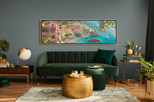 Lemons Above the Amalfi Blue