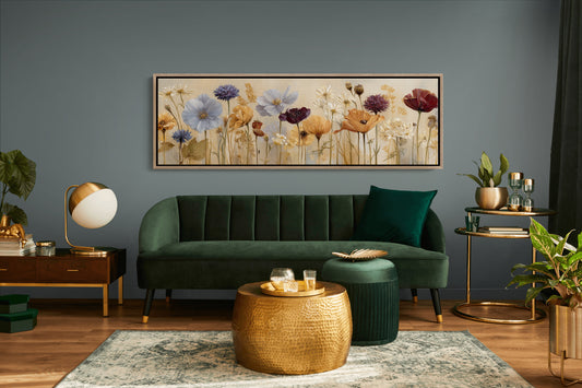 Meadow Blooms in Soft Morning Light