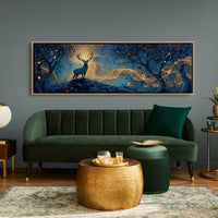 Stag Beneath the Golden Night
