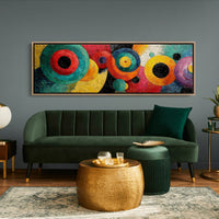 Orbiting Colors in Motion