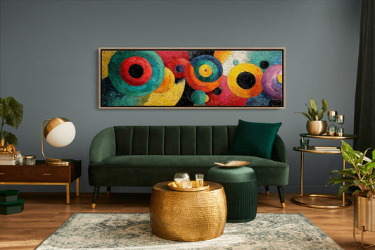 Orbiting Colors in Motion