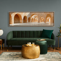 Sunlit Arches in Stillness