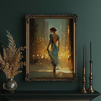 Golden Light at Her Back
