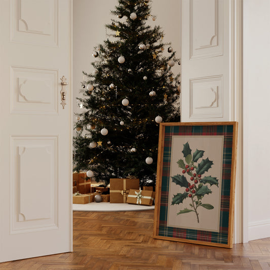 Winter Berries By The Hearth