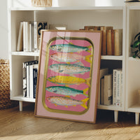 Sardines On A Pink Tin