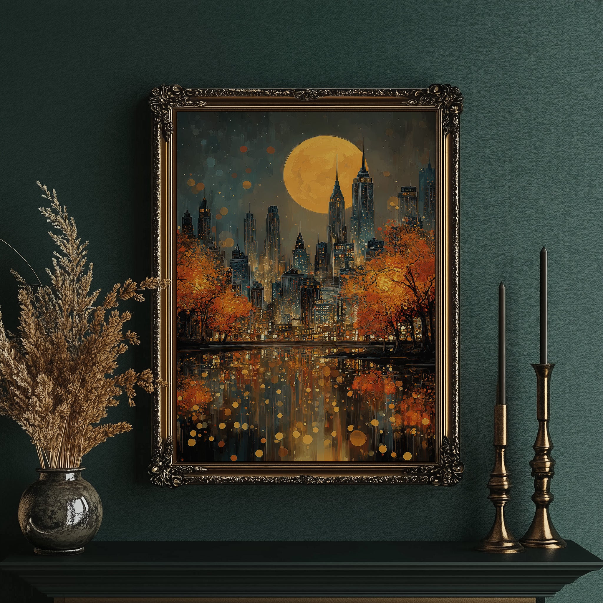 Golden Moon Over Ember City