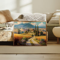 Golden Road to the Hillside Villa
