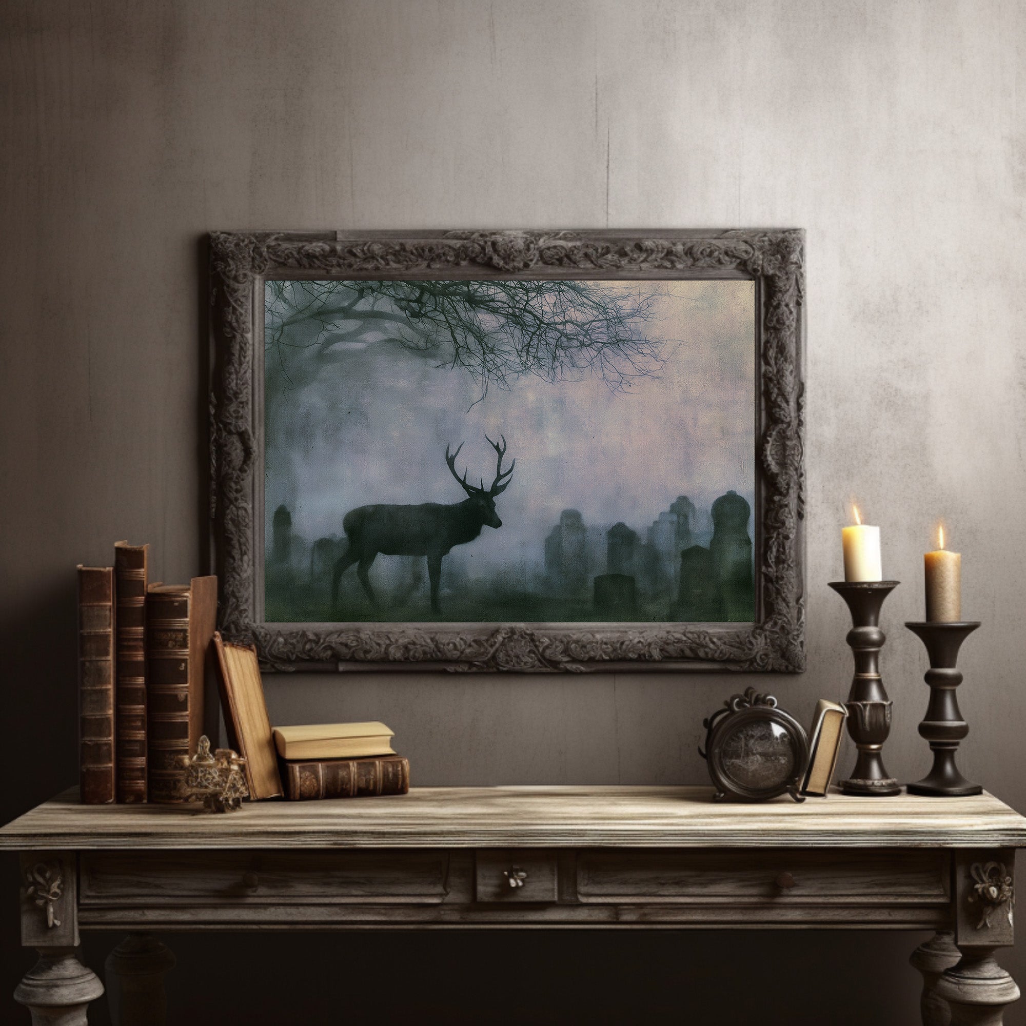 Stag Among the Stones
