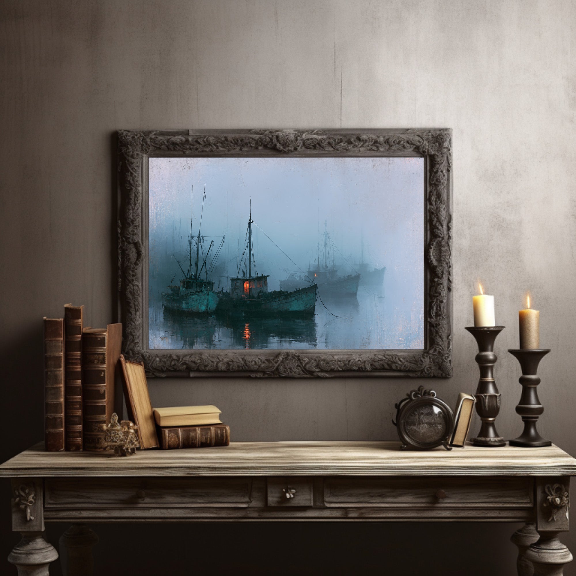 Foggy Harbor, Last Light On