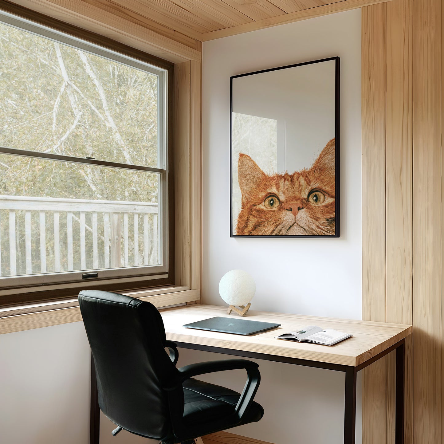 Orange Cat, Full Attention