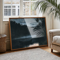 Empty Canoe, Crescent Moon