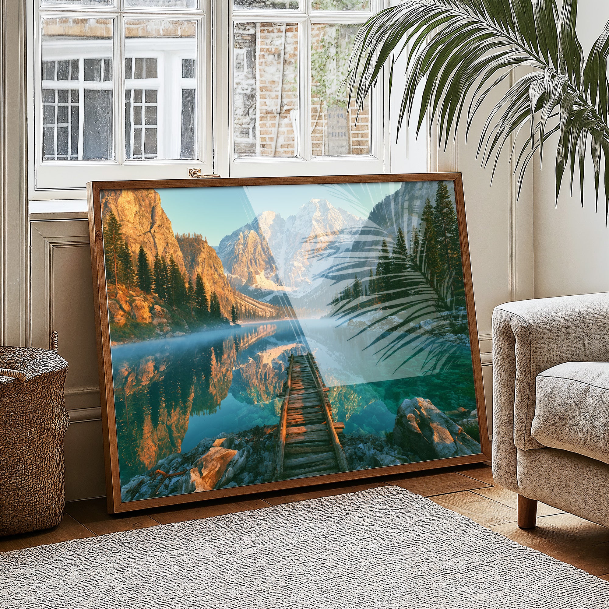 Dock, Alpine Reflection