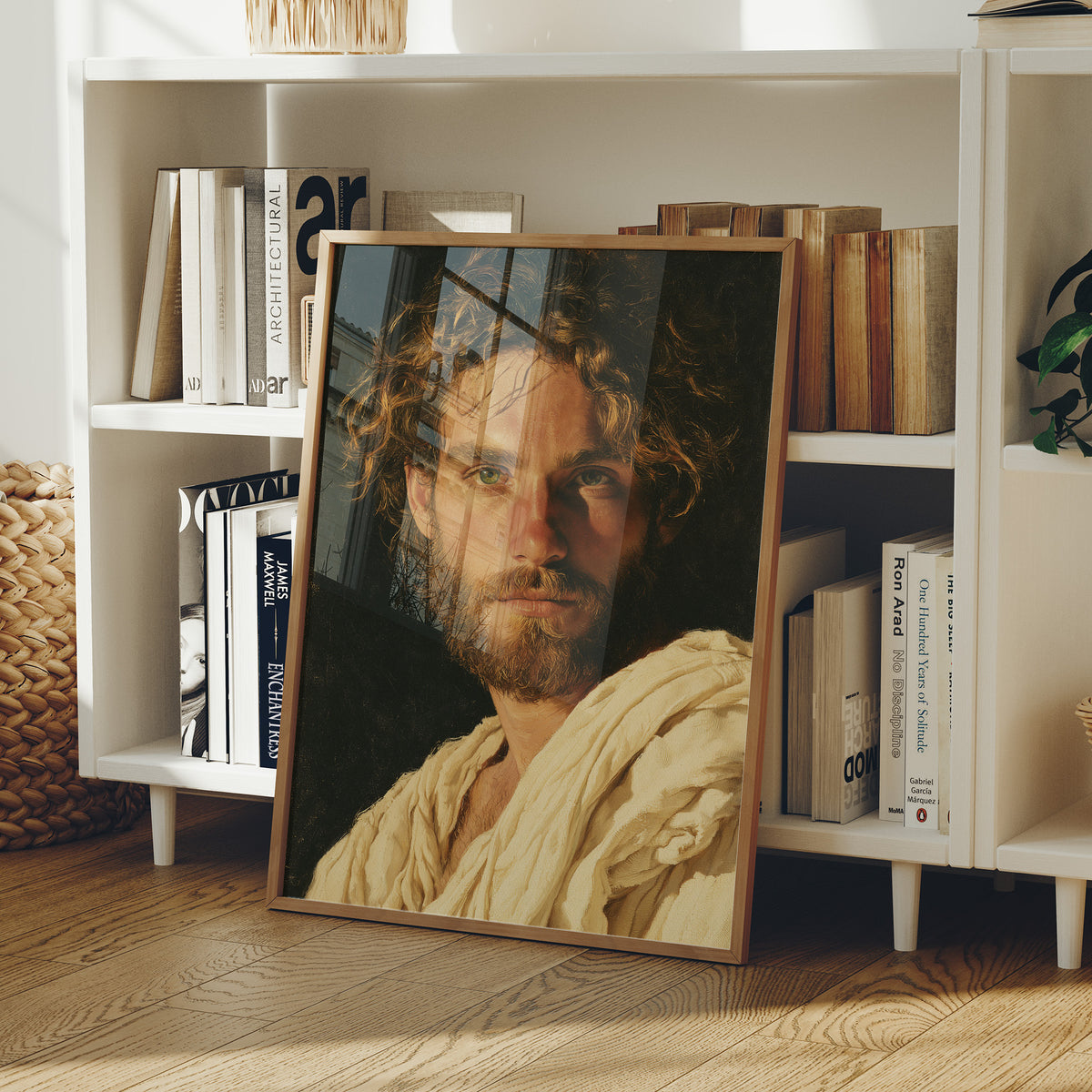 Chiaroscuro Biblical Figure Portrait