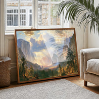Divine Light Over the Valley