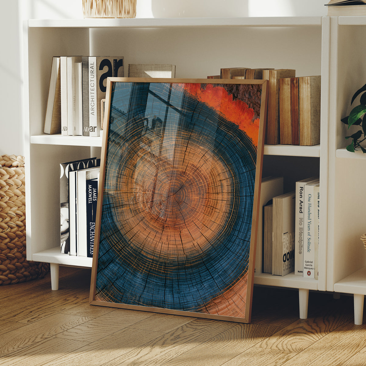 Cosmic Tree Ring Cross Section