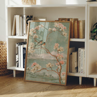 Songbirds in Magnolia Chinoiserie