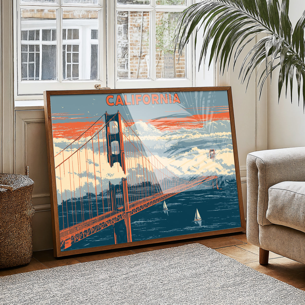 California Golden Gate Fog