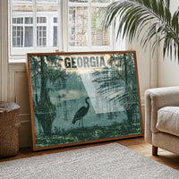 Georgia Cypress Swamp Heron