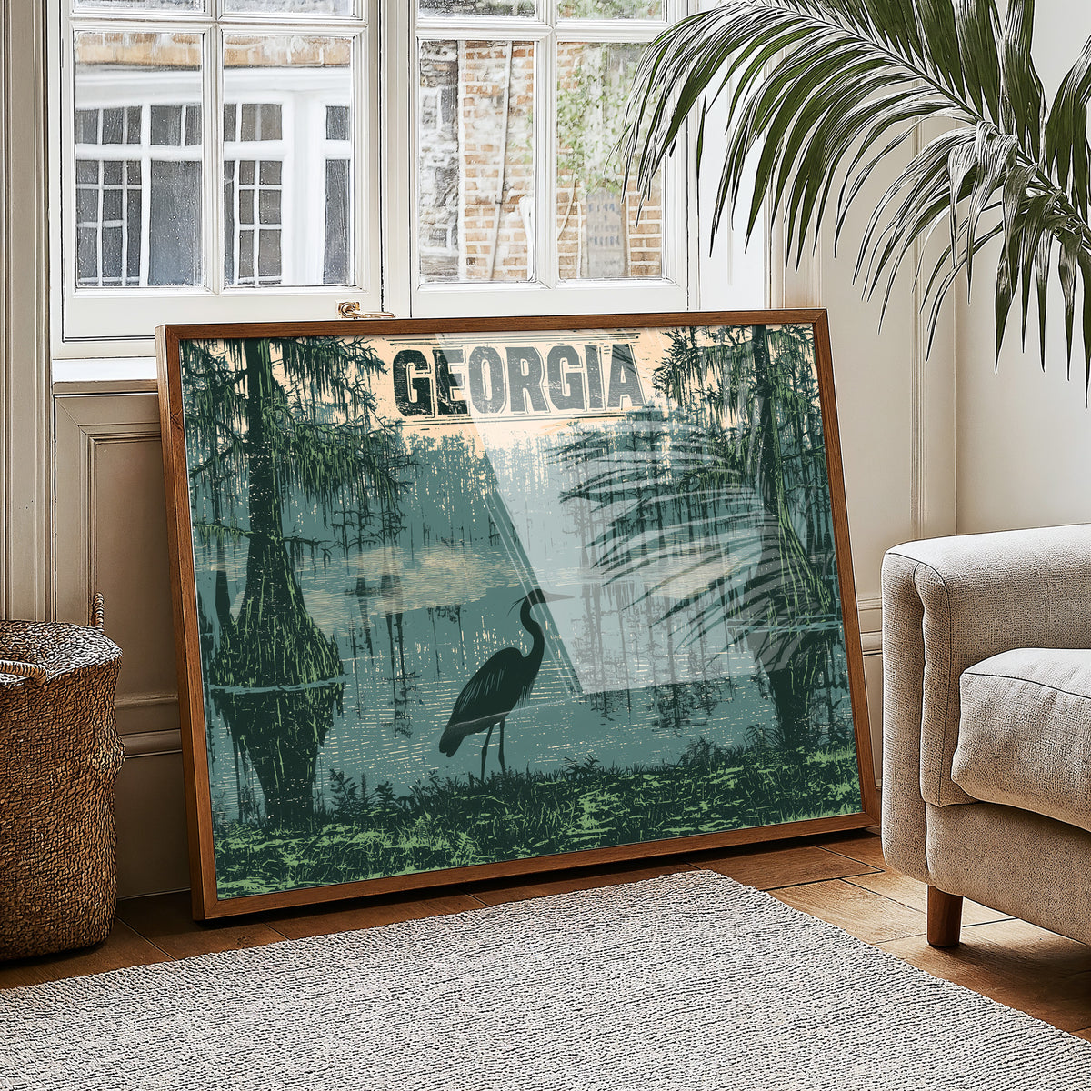 Georgia Cypress Swamp Heron