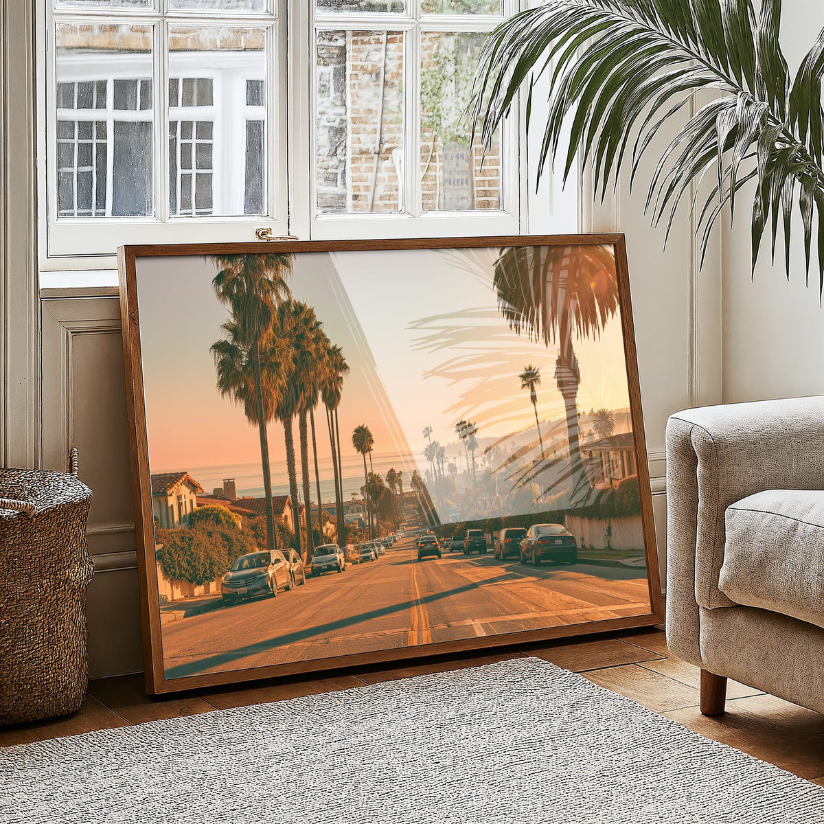 Golden Hour Coastal Drive