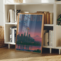 Seattle Space Needle Twilight