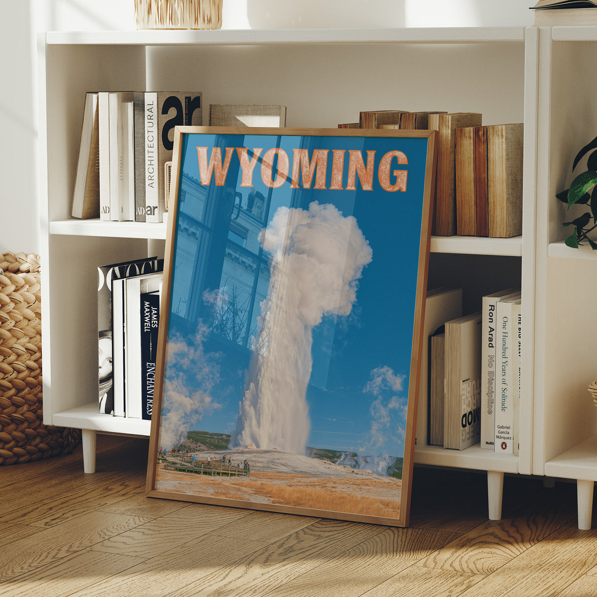 Old Faithful Eruption Wyoming