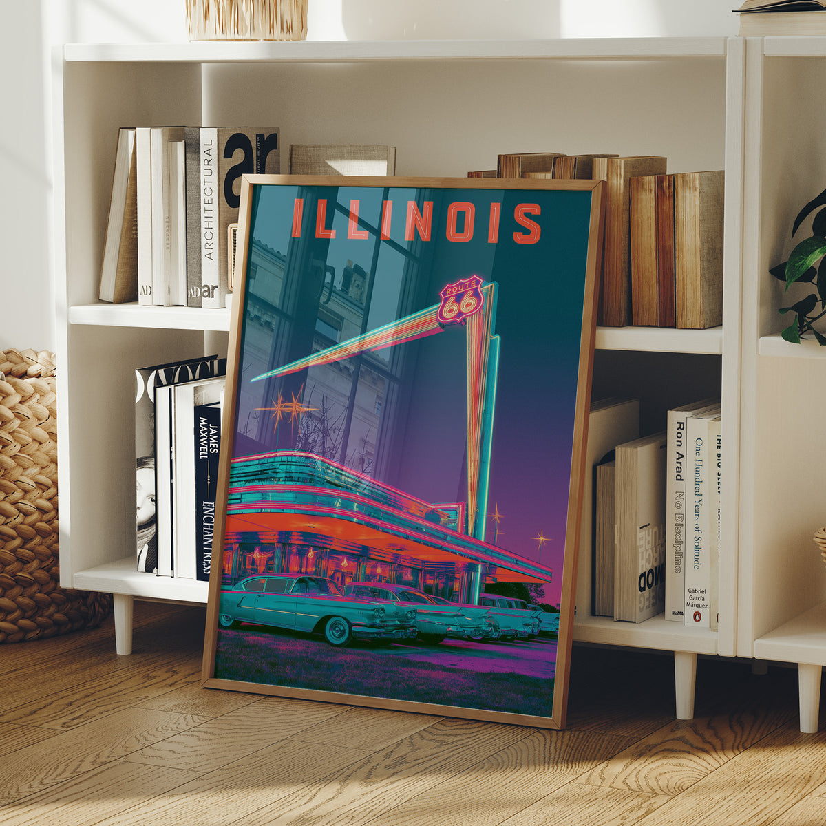 Route 66 Neon Diner Nights