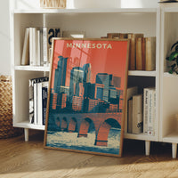 Minneapolis Stone Arch Skyline