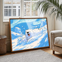 Polar Bear Underwater Grin